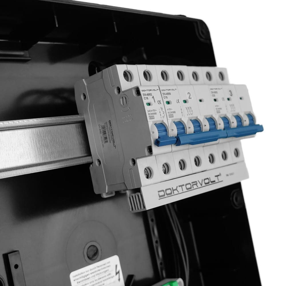 Rozdzielnica budowlana ECO-S 32A 16A 2x230V Schuko gniazda Bals Doktorvolt DV-2619-D - obrazek 2