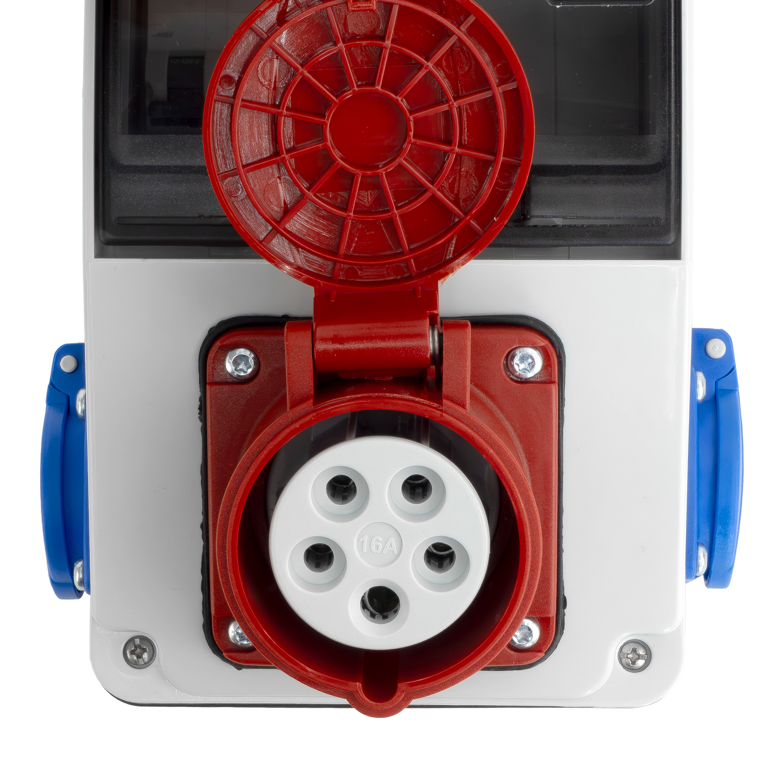 Rozdzielnica budowlana XS 16A 2x230V wyłącznik nadprądowy SIEMENS erbetka IP44 Doktorvolt DV-6081-D - obrazek 2