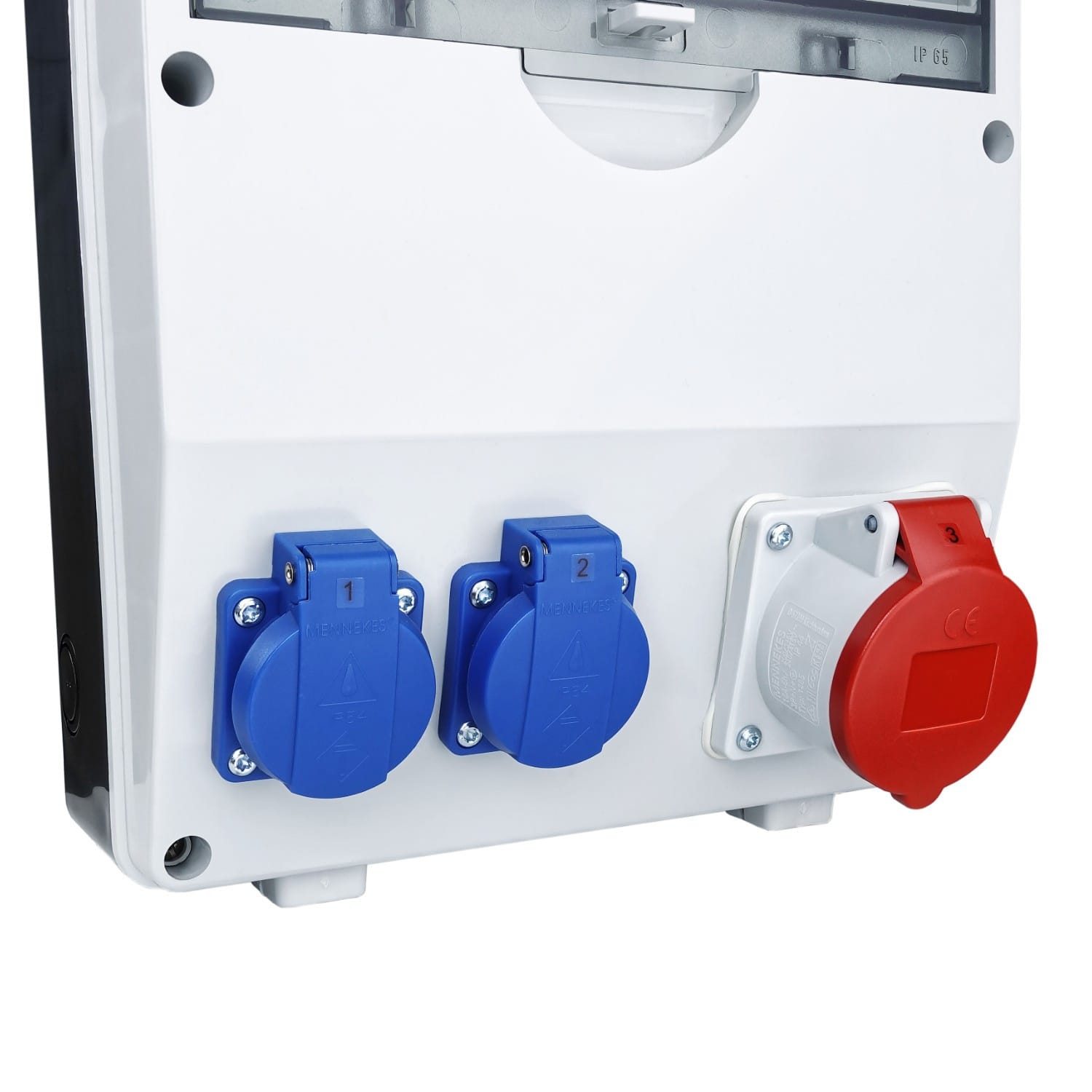 Rozdzielnica budowlana z kablem TD-S/FI SKH 16A 2x230V Schuko Doktorvolt 9795 - obrazek 2