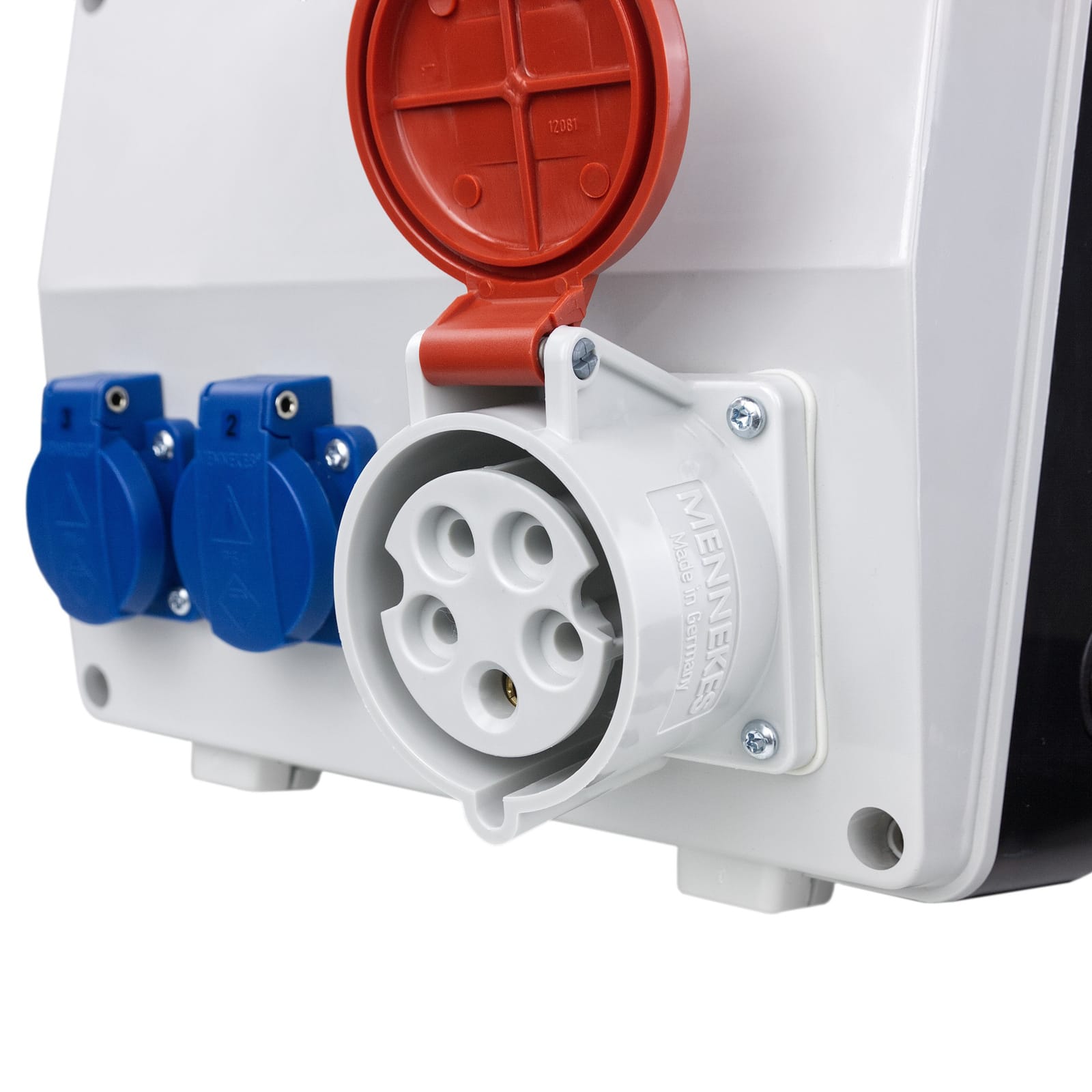 Rozdzielnica budowlana z kablem TD-S/FI SKH 16A 2x230V Schuko Doktorvolt 9795 - obrazek 4