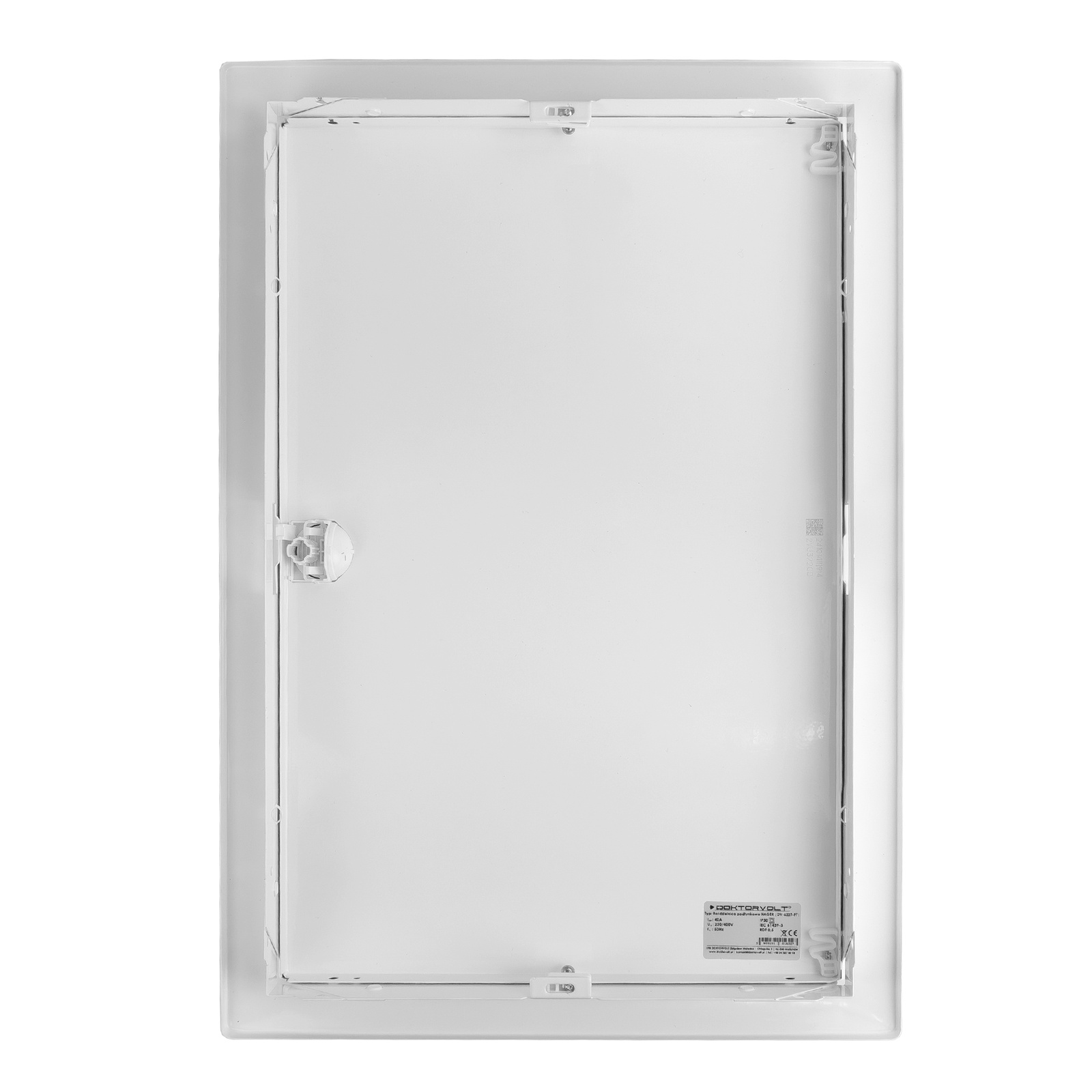 Sicherungskasten Unterputz Verteilerkasten 2-reihig 24 Module 10xMCB 1xRCCB VDE Unterverteilung verdrahtet Verteilerschrank mit Sicherungen 505,50x348x98mm Hager Hohlwand Verteiler Abzweigklemmen L1, L2, L3, N, PE Doktorvolt DV-6227-PT – Bild 4