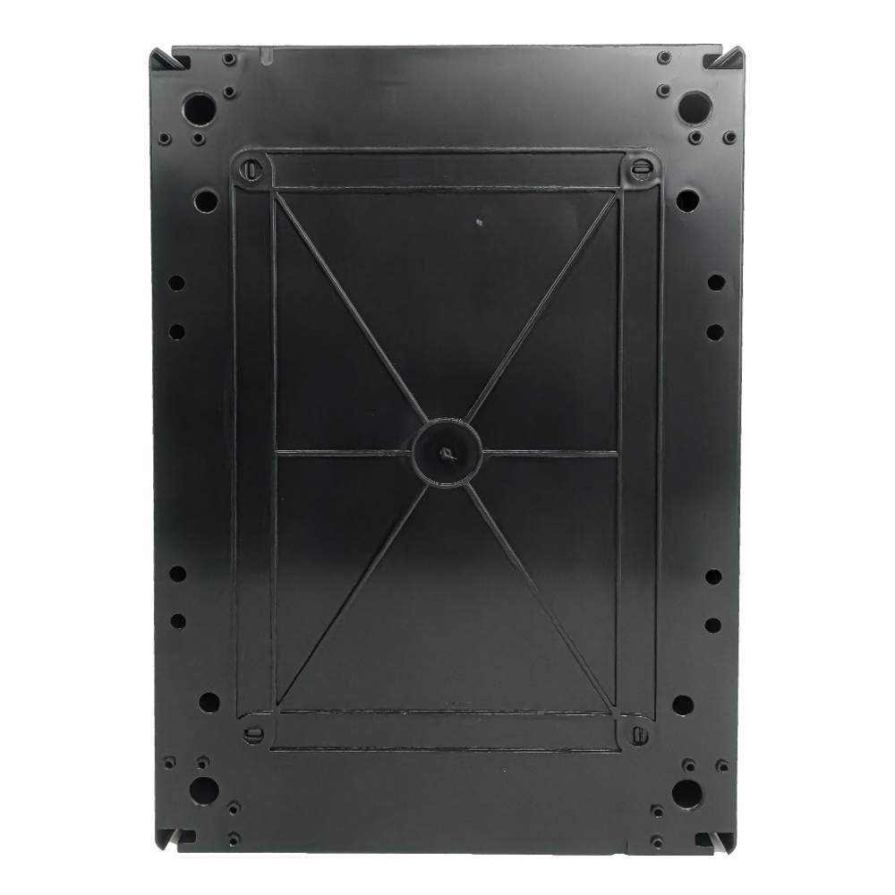 Rozdzielnica natynkowa IP65 24 (12+12) czarna modułowa transparentne drzwi M-L 2x12 940.24.NN HIGHT - obrazek 3