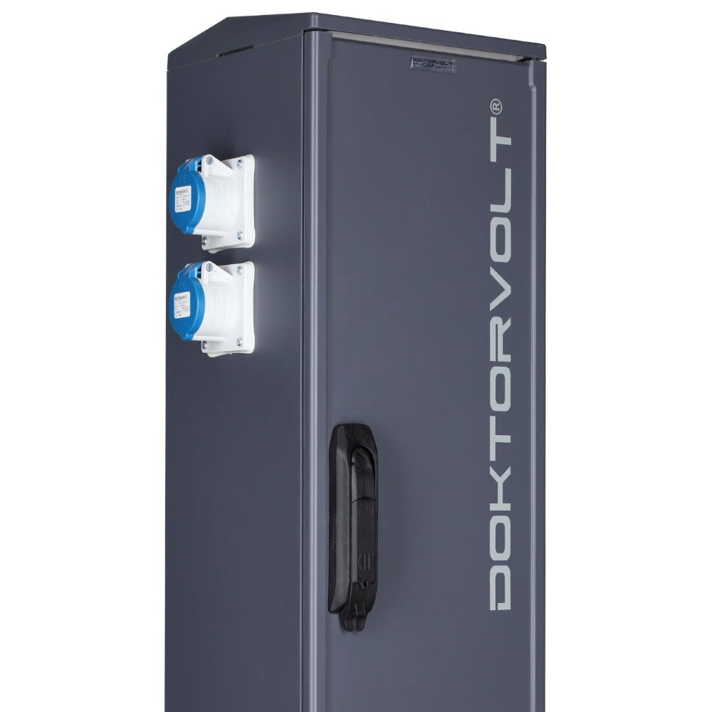 Słupek dystrybucyjny CV-CAMP RCBO 4x230 CEE Camp DV 7914 - obrazek 4