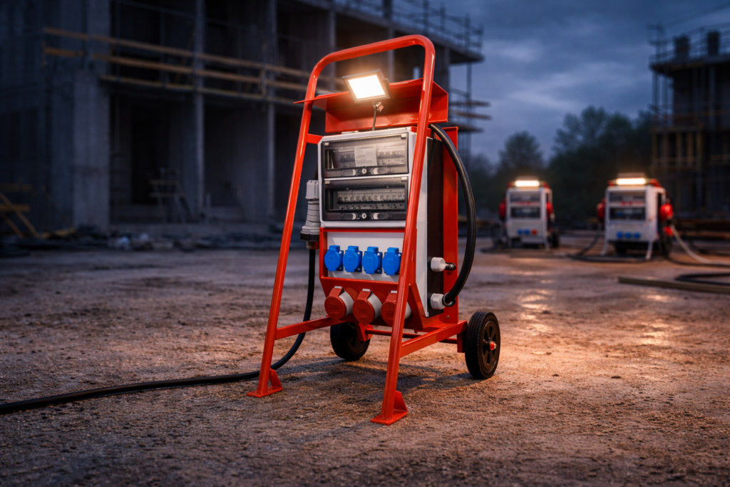 Rozdzielnice EXT – profesjonalne rozdzielnice budowlane do pracy w każdych warunkach