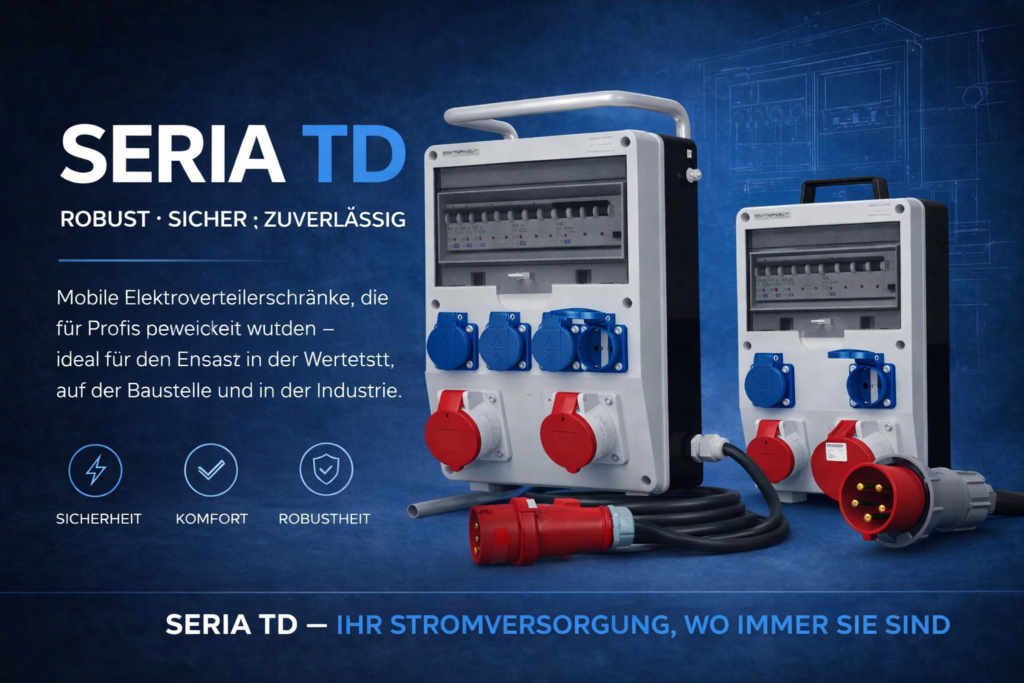 Stromverteiler der TD-Serie – für zuverlässige Energie, nicht für Provisorien