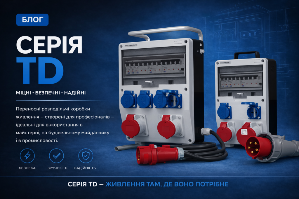 Розподільчі щити серії TD — коли електроенергія має бути надійною, а не випадковою