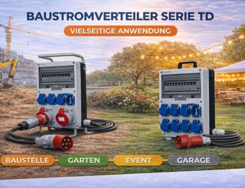 Stromverteiler der TD-Serie – für zuverlässige Energie, nicht für Provisorien