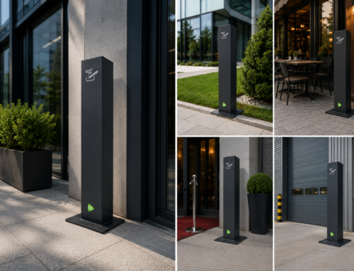 Architektura minimalizmu: Nowy wymiar strefy dla palaczy od Doktorvolt