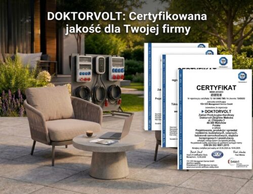 Sukces oparty na jakości! Doktorvolt z odnowionym certyfikatem DIN EN ISO 9001:2015