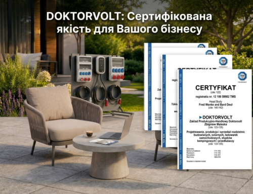 Успіх, заснований на якості! Doktorvolt з оновленим сертифікатом DIN EN ISO 9001:2015
