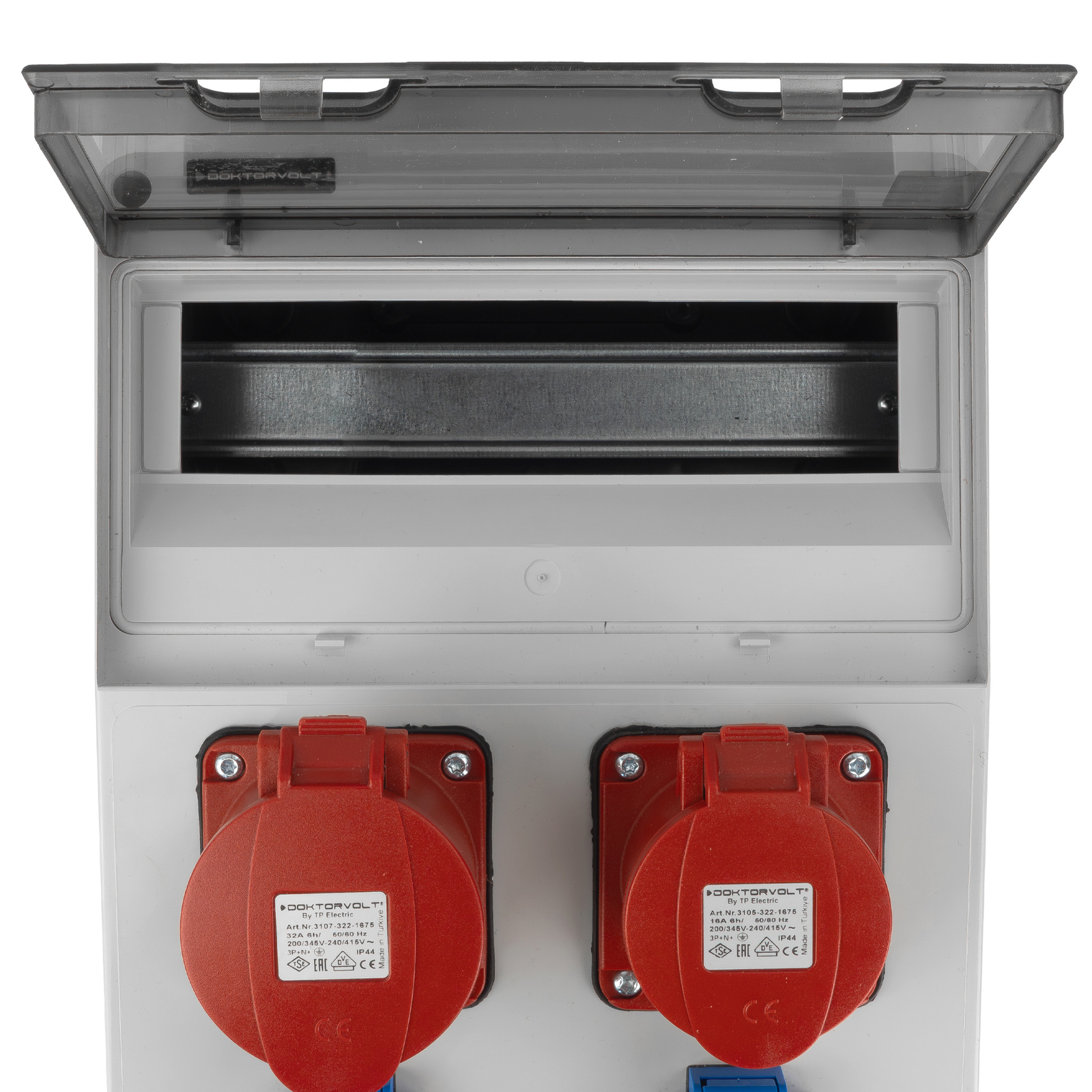 Baustromverteiler JUN 32A/16A/2x230V Bals-Steckdosen DOKTORVOLT® DV-6832-F – Bild 4
