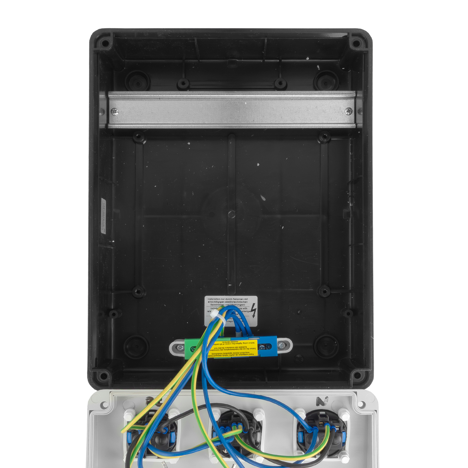 Construction switchboard without safety features, CEE 32A 16A 3x230V, French system with earth pin, DOKTORVOLT DV-6849-F - Image 11