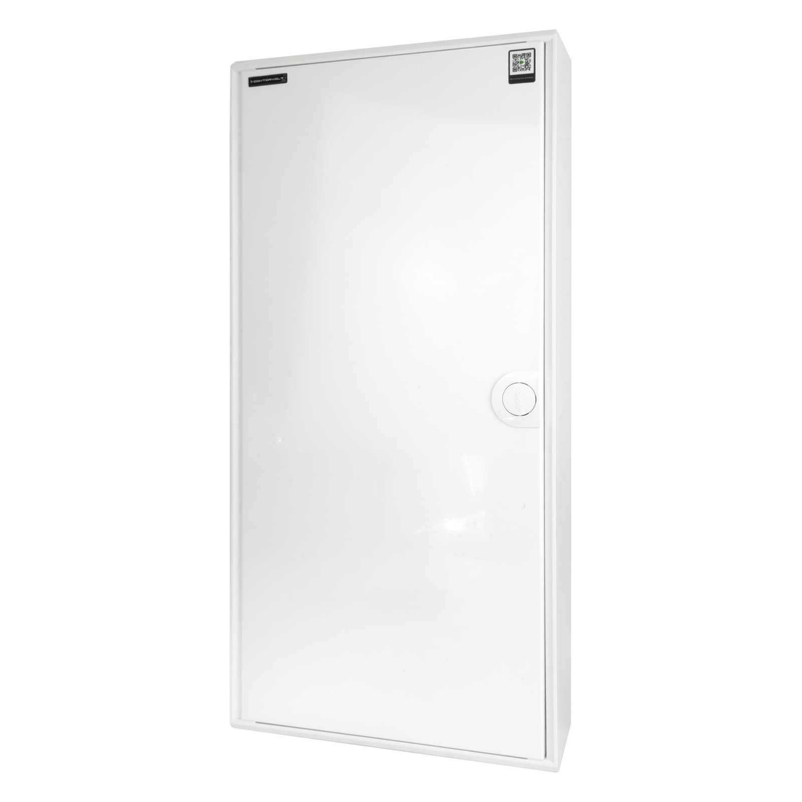 Rozdzielnica modułowa natynkowa 4x12 zabezpieczona 14xMCB 2xRCCB VDE okablowana skrzynka elektryczna Hager 640x305x96,5mm zaciski rozgałęźne L1, L2, L3, N, PE Doktorvolt DV-6364-NT - obrazek 9