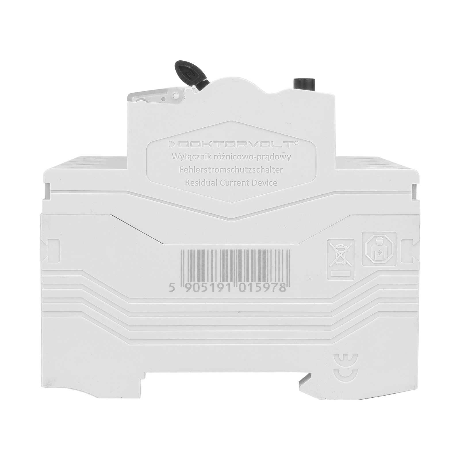 RCCB residual current circuit breaker 6kA 4P 40A 30mA VDE Type A Doktorvolt DV-5978 - Image 3