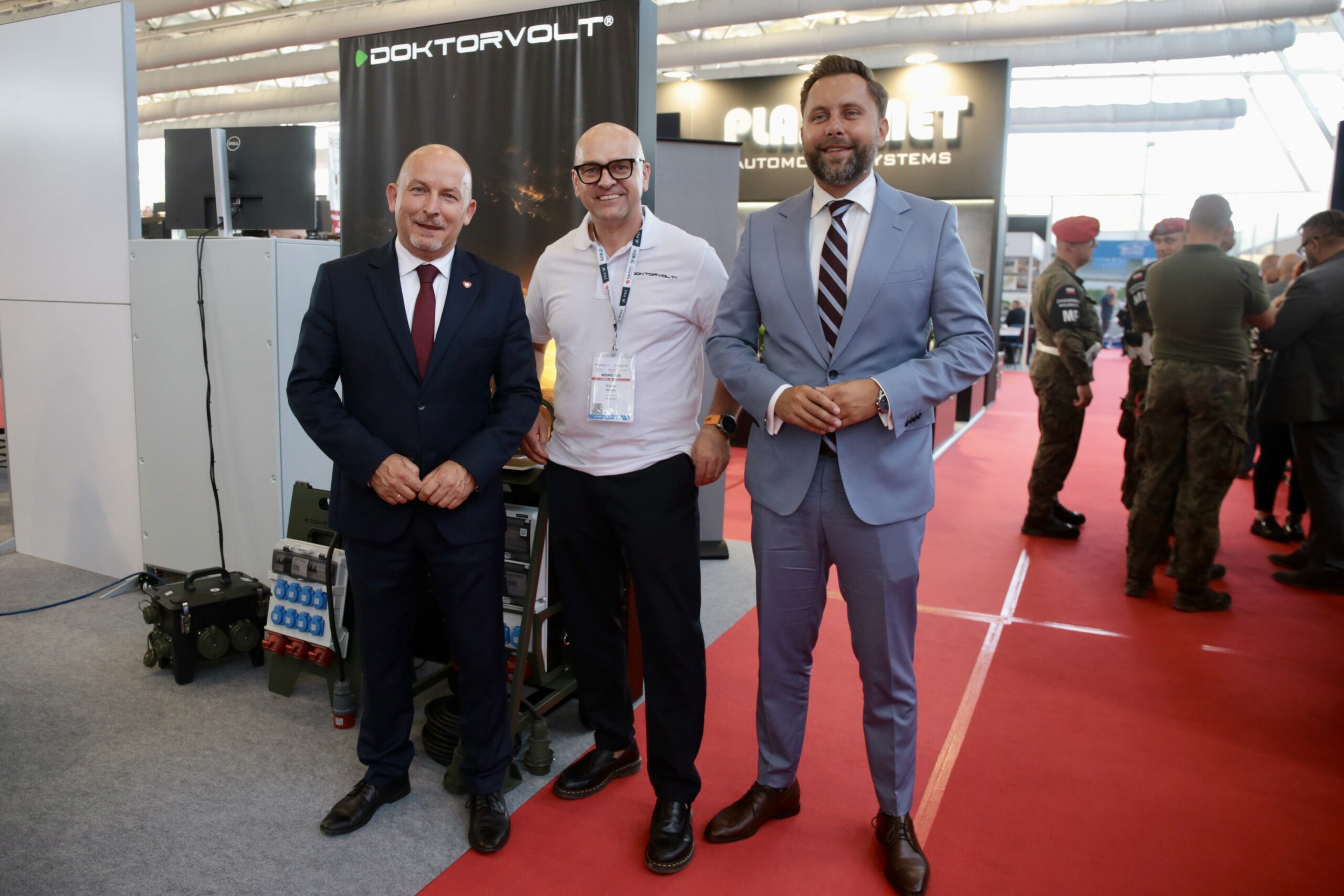 Firmy z Opolszczyzny podczas targów MSPO Przedstawiciele Województwa Opolskiego i firm uczestniczących w targach MSPO