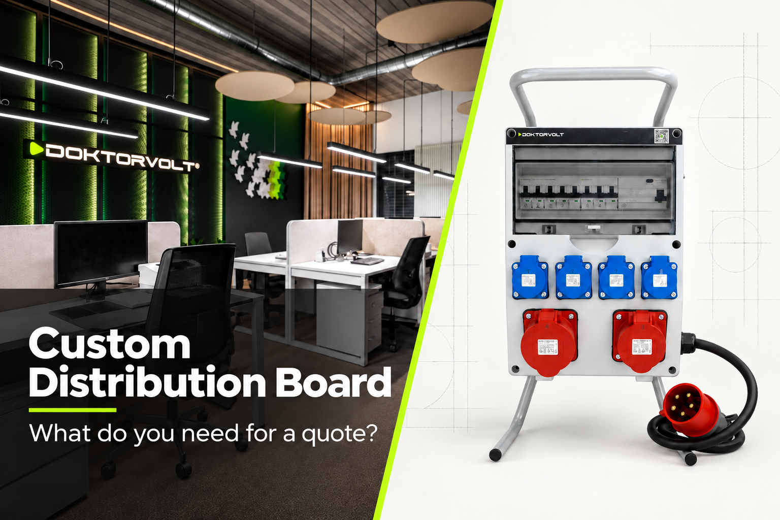 Custom Distribution Board – What Do You Need for a Quote? Custom distribution board by Doktorvolt – how to prepare a request for quotation